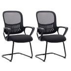 Set of Two Black Conference Office Chair