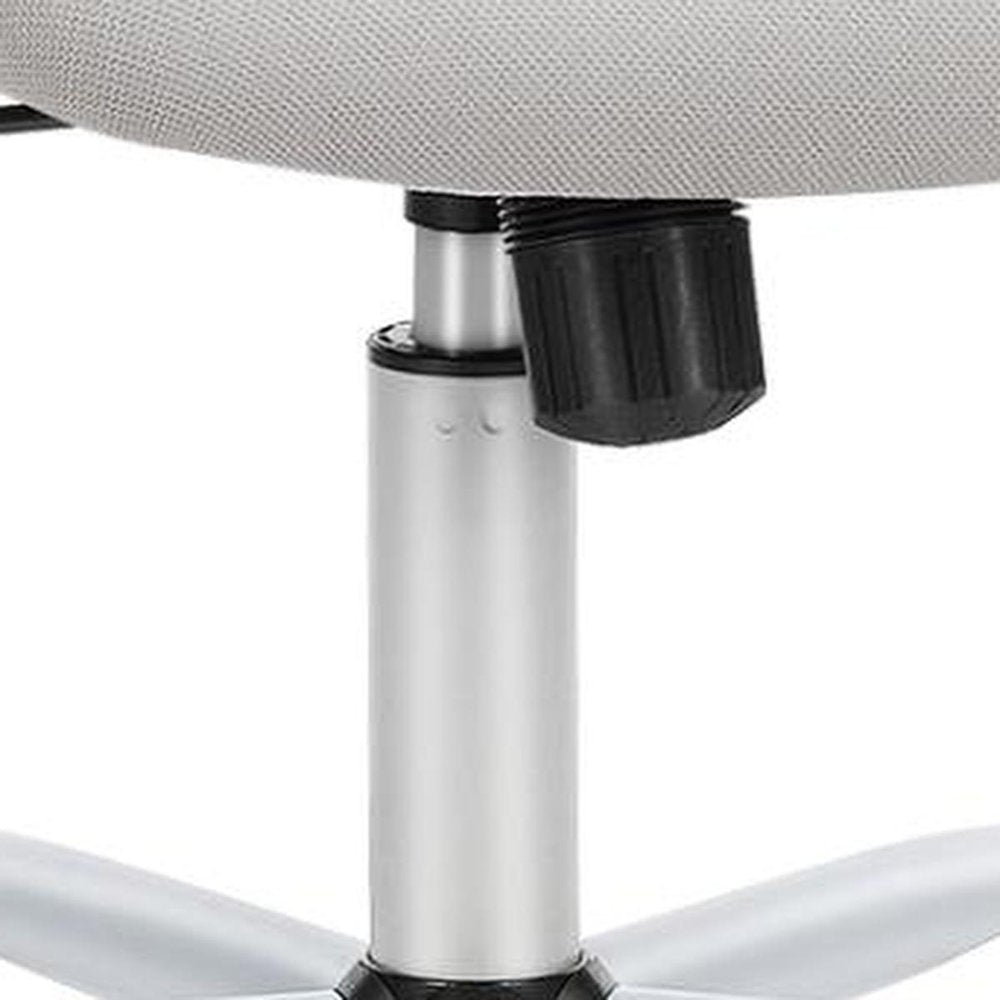 Gray Swivel Rolling Office Chair
