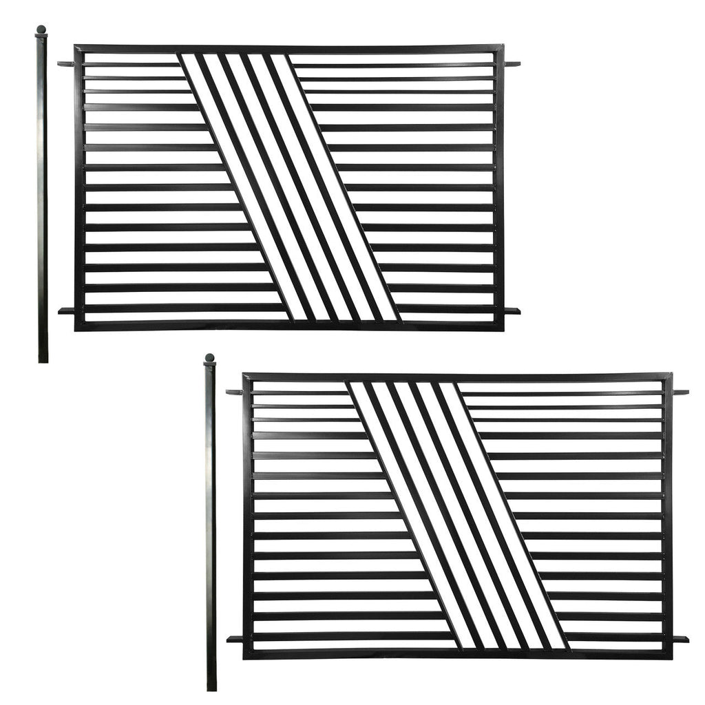 Aleko 2-Panel Fence Kit – SOFIA Style – 8x5 ft. Each