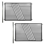 Aleko 2-Panel Fence Kit – SOFIA Style – 8x5 ft. Each