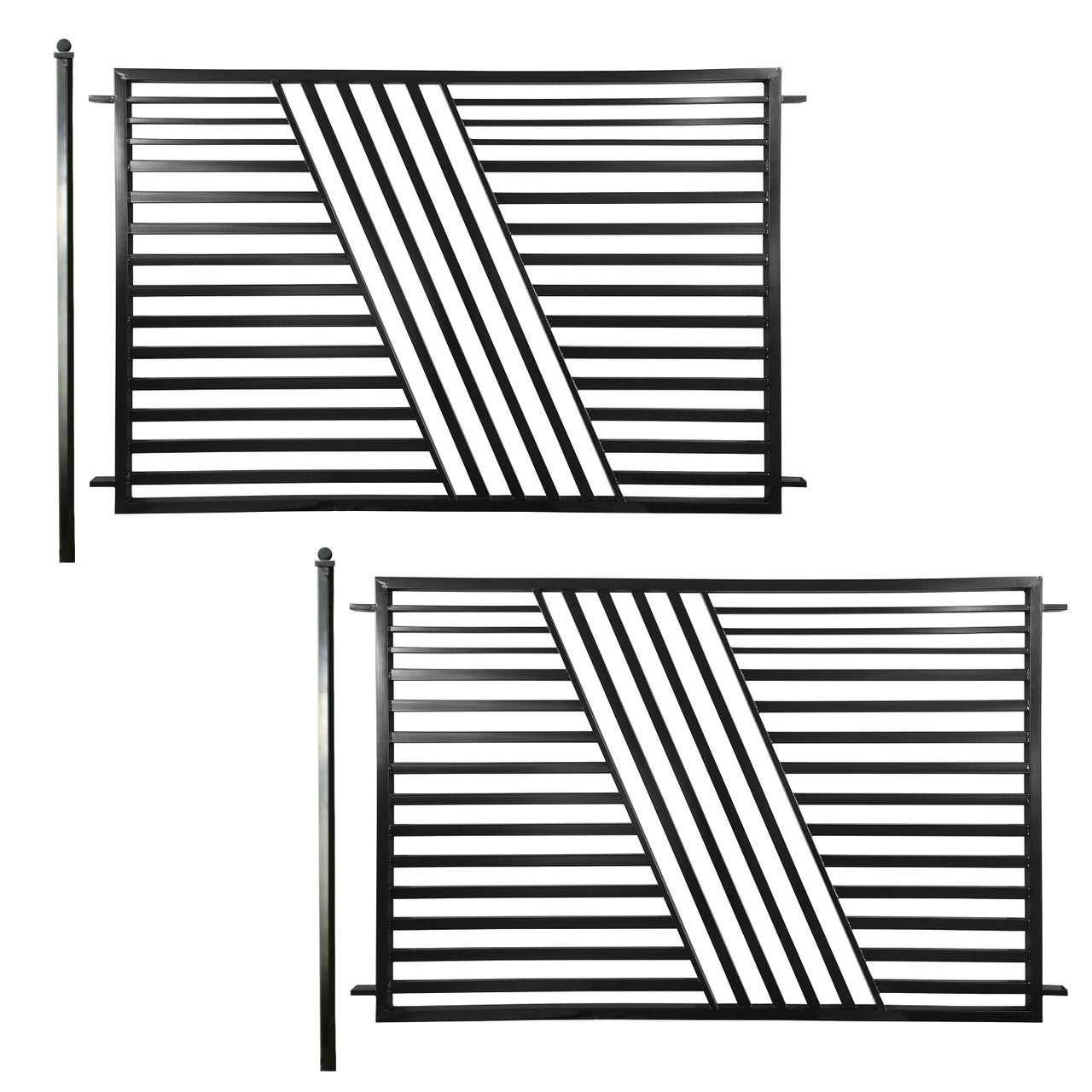 Aleko 2-Panel Fence Kit – SOFIA Style – 8x5 ft. Each