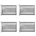 Aleko 4-Panel Fence Kit – BARCELONA Style – 8x5 ft.