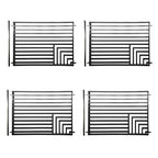 Aleko 4-Panel Fence Kit – FLORENCE Style – 8x5 ft.