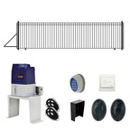 Aleko Automated Steel Sliding Driveway Gate and Gate Opener