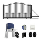 Aleko Automated Steel Sliding Driveway Gate and Gate Opener