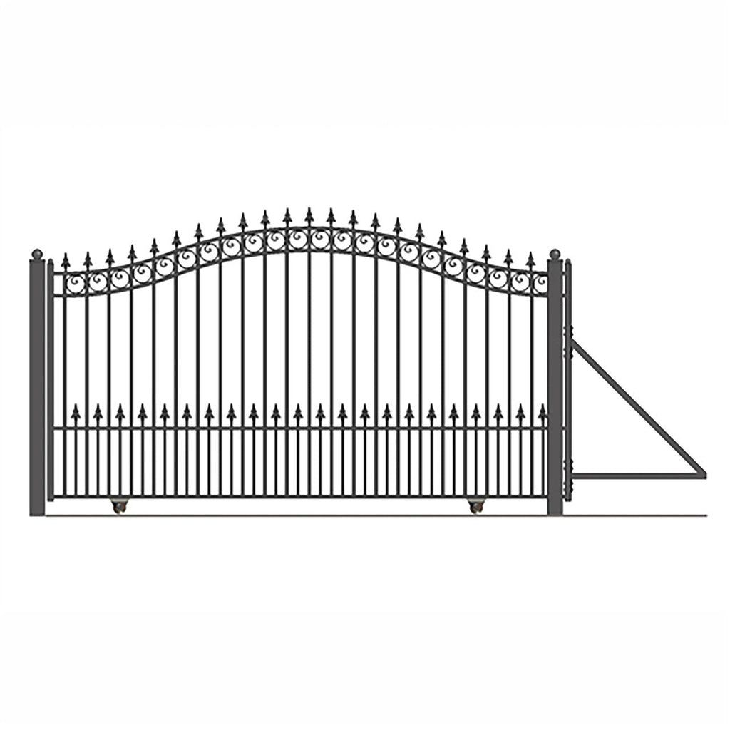 Aleko Automated Steel Sliding Driveway Gate and Gate Opener