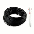Aleko Black Stranded Wire - LM150 - 5-Core - 10 Feet