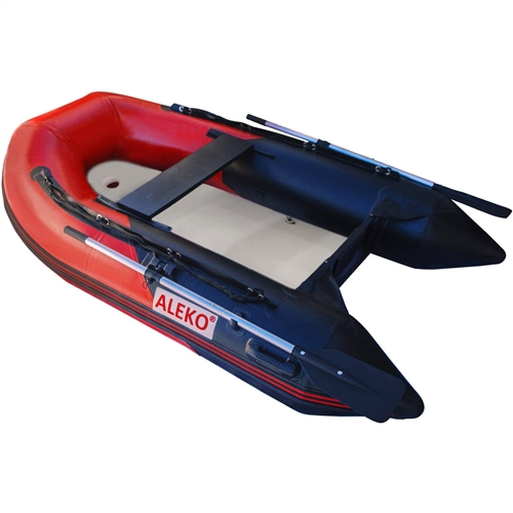 Aleko Boats Inflatable Air Floor Fishing Boat - 8.4 Foot