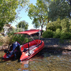 Aleko Boats Inflatable Boat with Air Deck Floor - 10.5 Ft