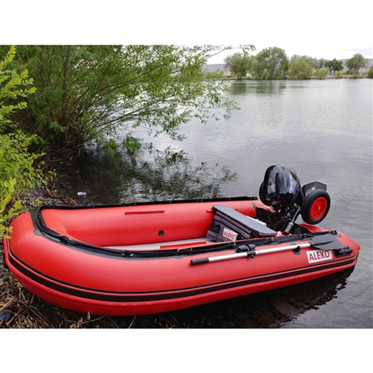 Aleko Boats Inflatable Boat with Air Deck Floor - 10.5 Ft