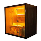 Aleko Canadian Hemlock Traditional Indoor Sauna – 4.5 kW UL