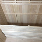 Aleko Canadian Hemlock Wet Dry Indoor Sauna - 4.5 kW ETL