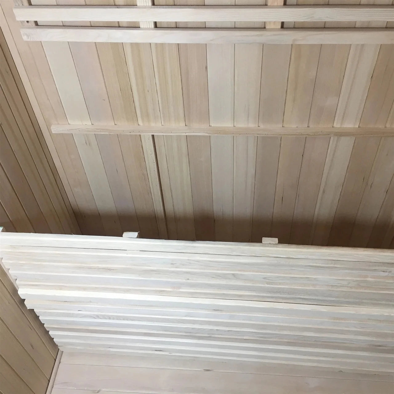 Aleko Canadian Hemlock Wet Dry Indoor Sauna - 4.5 kW ETL