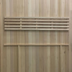 Aleko Canadian Hemlock Wet Dry Indoor Sauna - 4.5 kW ETL
