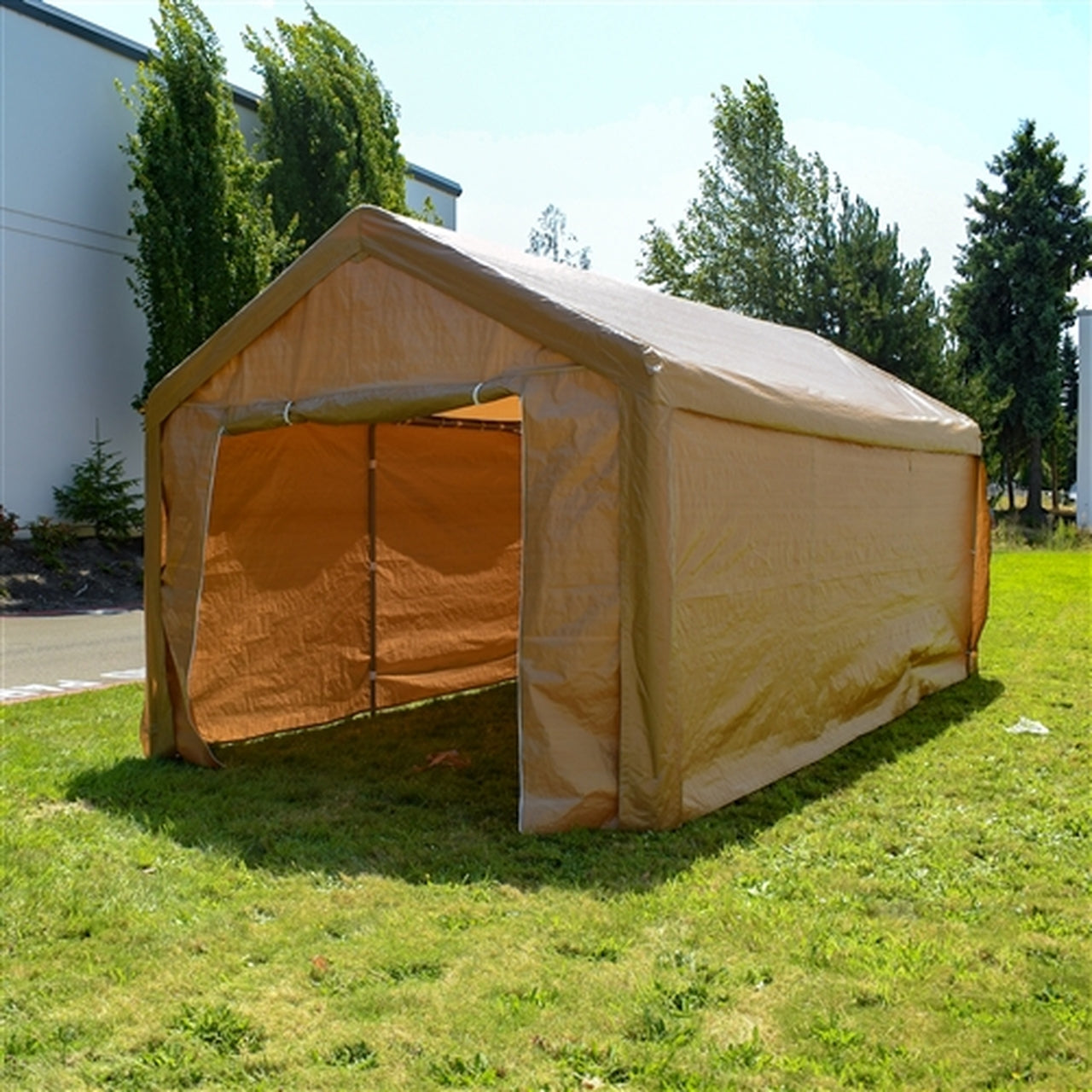 Aleko Carports Heavy Duty Outdoor Canopy Carport Tent - 10