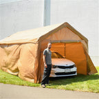 Aleko Carports Heavy Duty Outdoor Canopy Carport Tent - 10