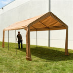Aleko Carports Heavy Duty Outdoor Canopy Carport Tent - 10