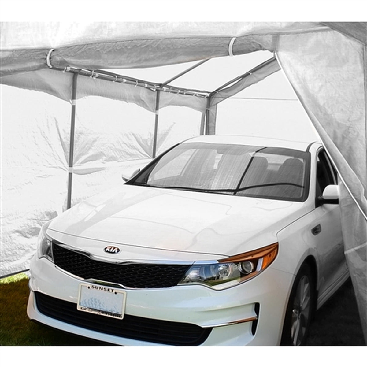 Aleko Carports Heavy Duty Outdoor Canopy Carport Tent - 10