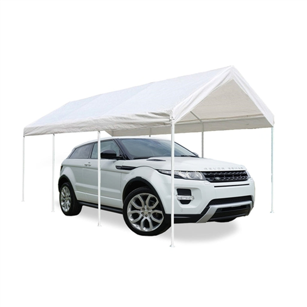 Aleko Carports Heavy Duty Polyethylene Carport with Steel