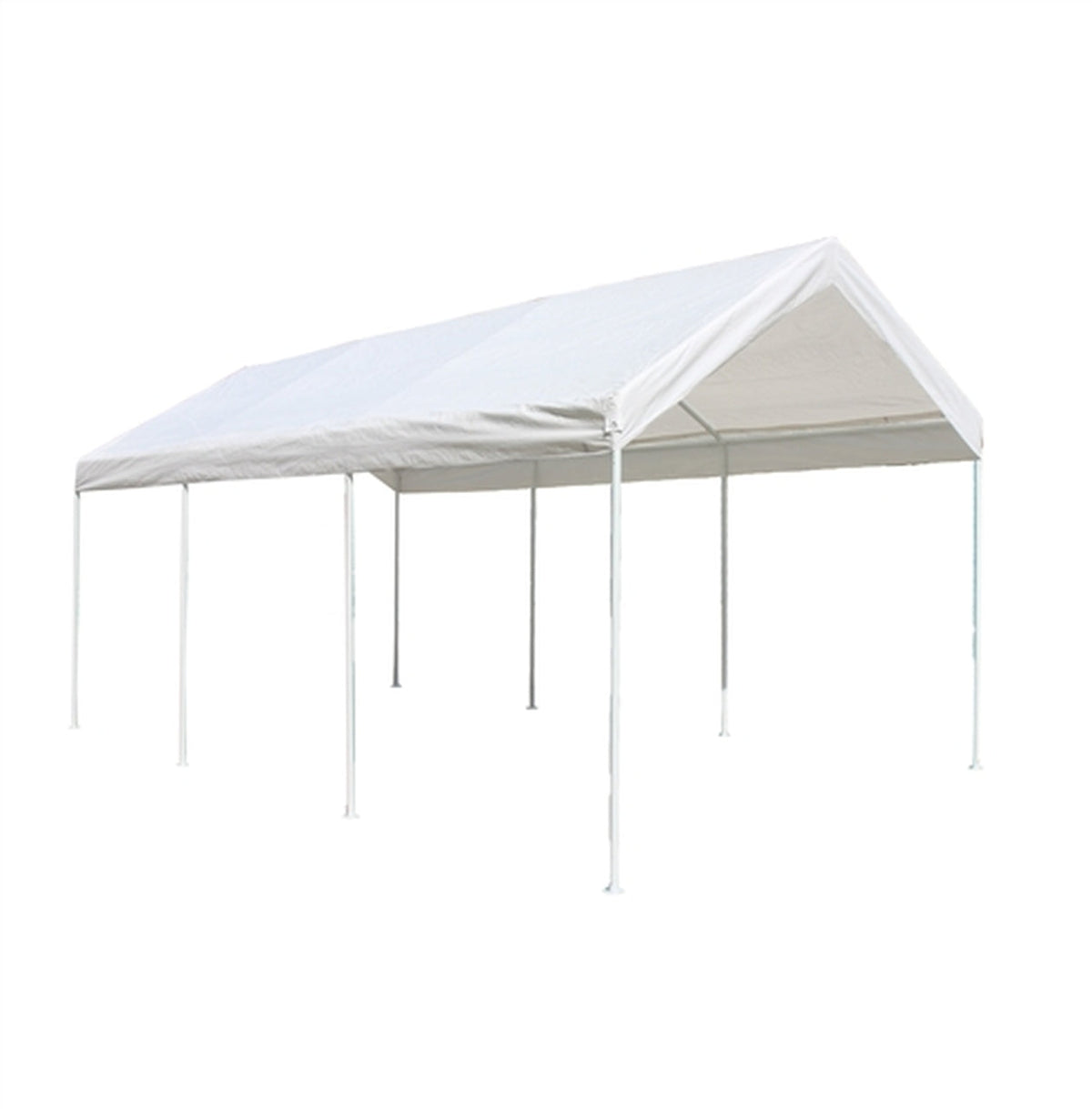 Aleko Carports Heavy Duty Polyethylene Carport with Steel