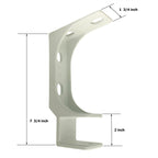 Aleko Ceiling Bracket for Retractable Awning - White