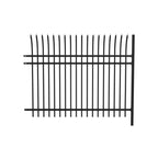 Aleko Commercial Grade 8-Panel Steel Fence Kit – Athens –