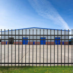 Aleko Commercial Grade 8-Panel Steel Fence Kit – Brussels –