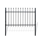Aleko DIY Steel Fence Panel Kit - ATHENS Style - 5 x 5 Feet