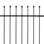 Aleko DIY Steel Fence Panel Kit - ATHENS Style - 5 x 5 Feet