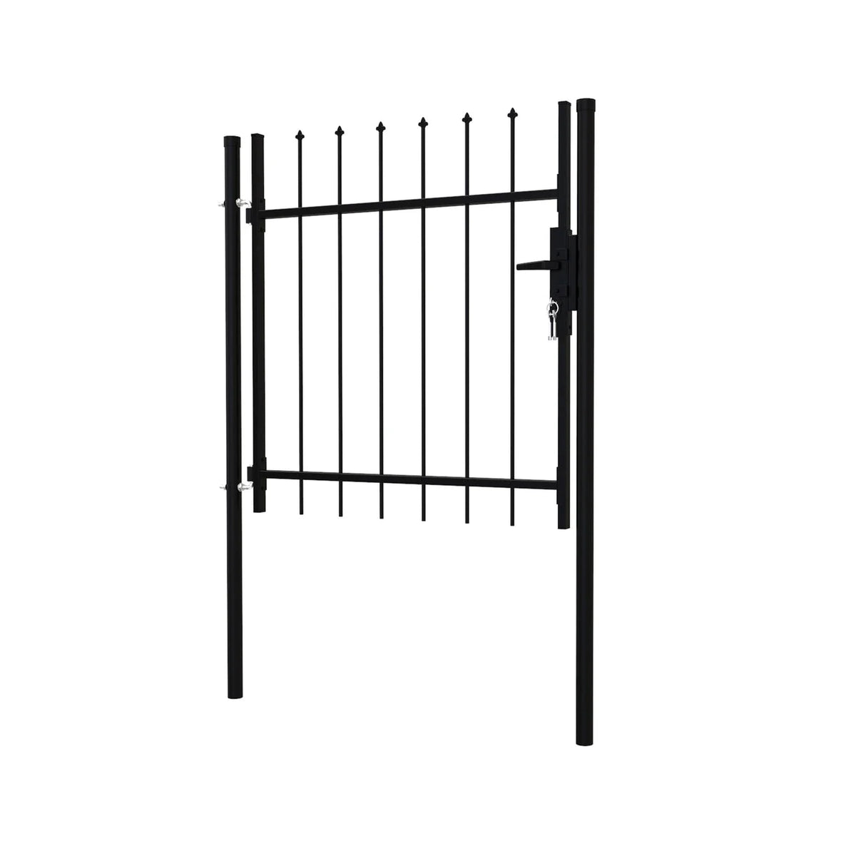 Aleko DIY Steel Pedestrian Gate Kit - ATHENS Style - 3 x 5