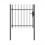 Aleko DIY Steel Pedestrian Gate Kit - ATHENS Style - 3 x 5