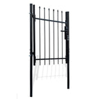 Aleko DIY Steel Pedestrian Gate Kit - ATHENS Style - 3 x 5