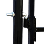 Aleko DIY Steel Pedestrian Gate Kit - ATHENS Style - 3 x 5