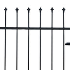 Aleko DIY Steel Pedestrian Gate Kit - ATHENS Style - 3 x 5
