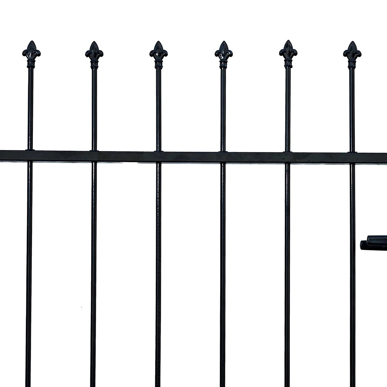 Aleko DIY Steel Pedestrian Gate Kit - ATHENS Style - 3 x 5