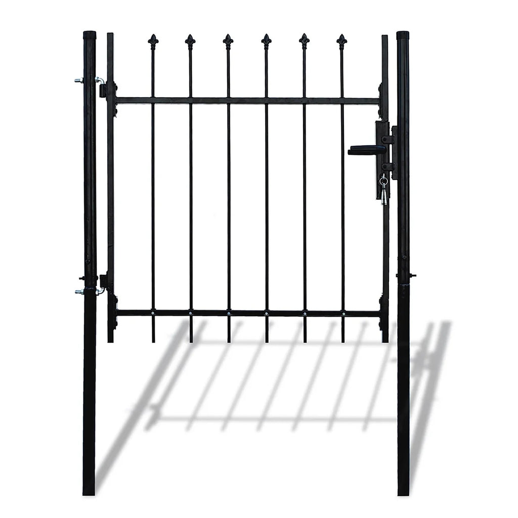 Aleko DIY Steel Pedestrian Gate Kit - ATHENS Style - 3 x 5