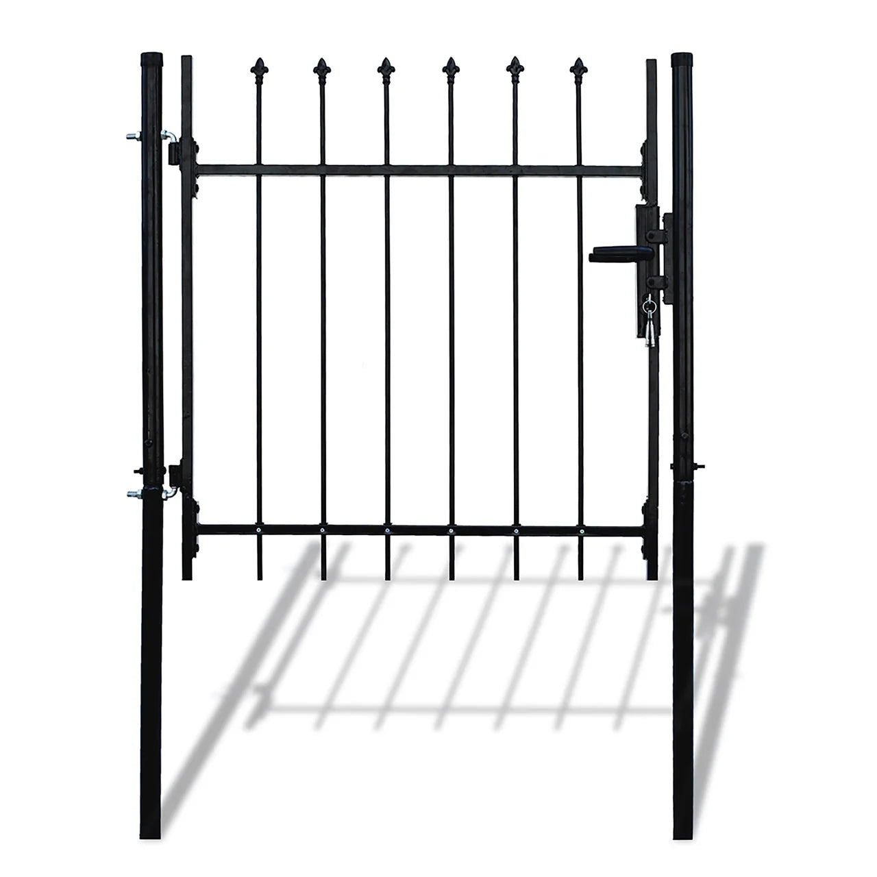 Aleko DIY Steel Pedestrian Gate Kit - ATHENS Style - 3 x 5