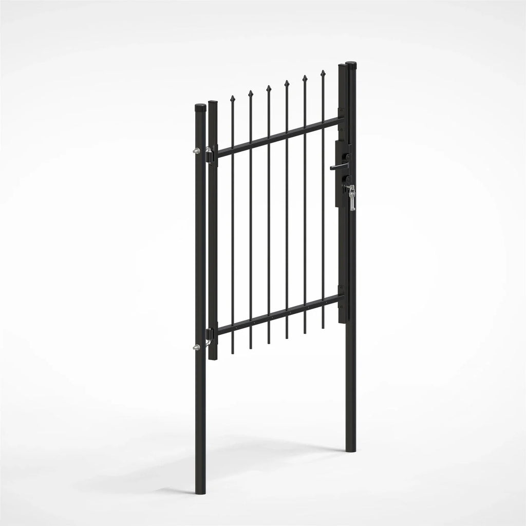 Aleko DIY Steel Pedestrian Gate Kit - ATHENS Style - 3 x 5
