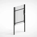 Aleko DIY Steel Pedestrian Gate Kit - ATHENS Style - 3 x 5