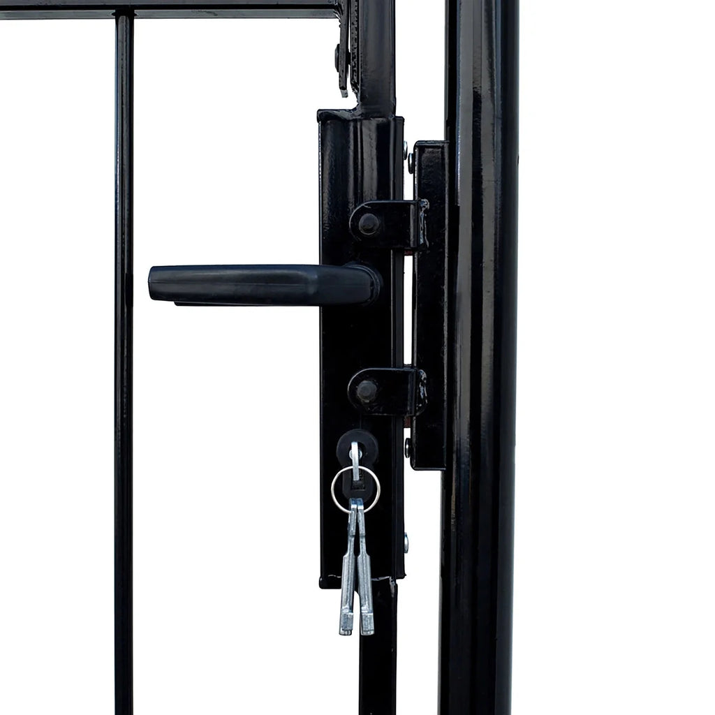 Aleko DIY Steel Pedestrian Gate Kit - ATHENS Style - 3 x 5
