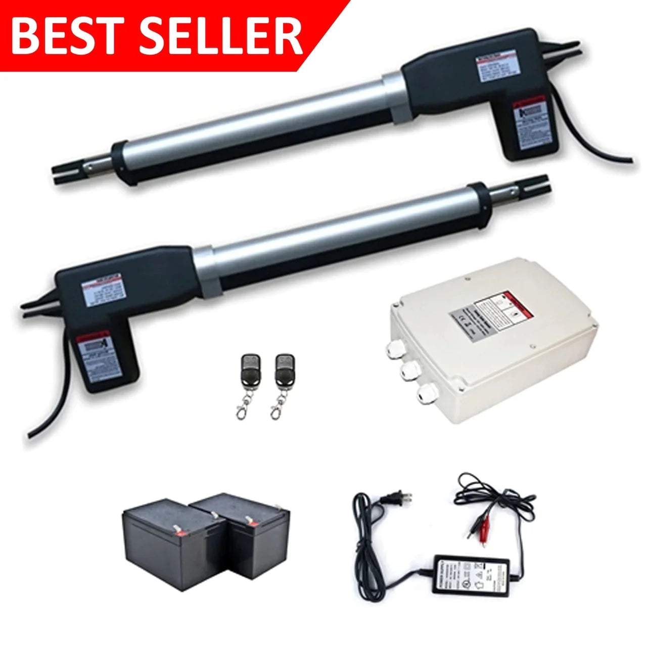 Aleko Dual Swing Gate Operator - AS1200 AC/DC - Back-up Kit