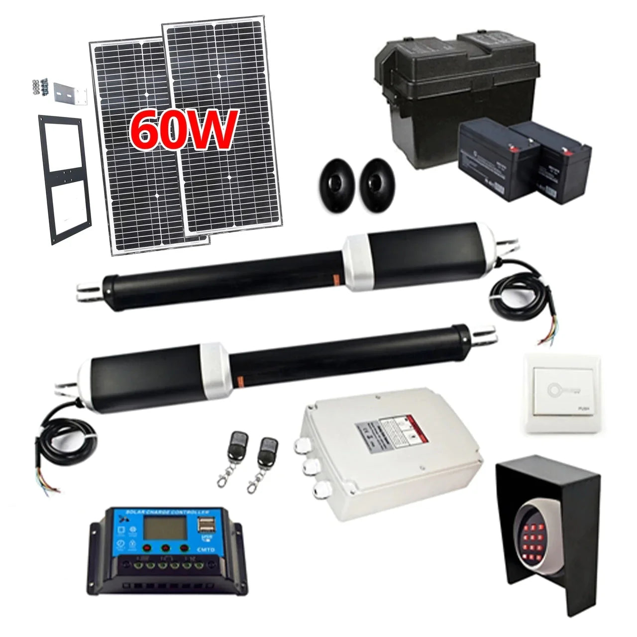 Aleko Dual Swing Gate Operator - GG1300/AS1300 AC/DC