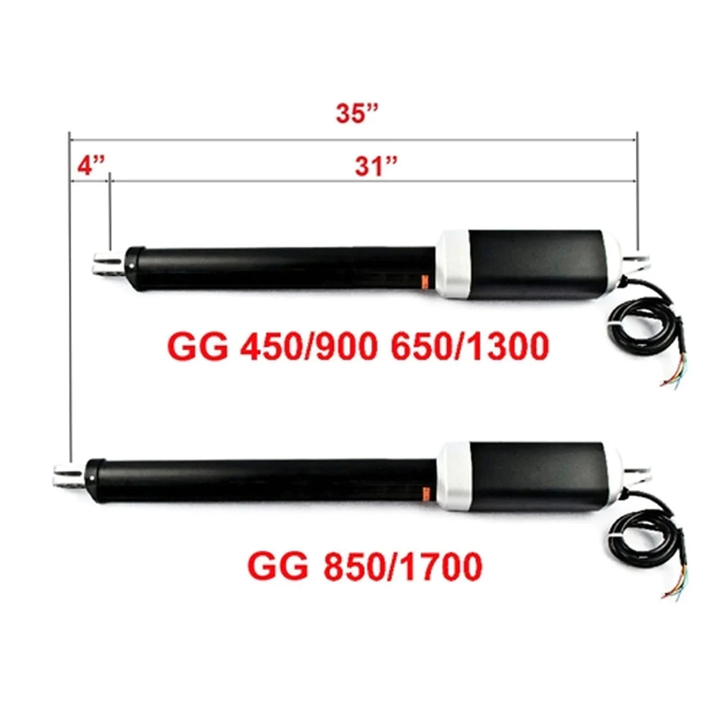 Aleko Dual Swing Gate Operator - GG1700/AS1700 AC/DC