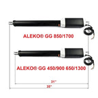 Aleko Dual Swing Gate Operator - GG1700/AS1700 AC/DC