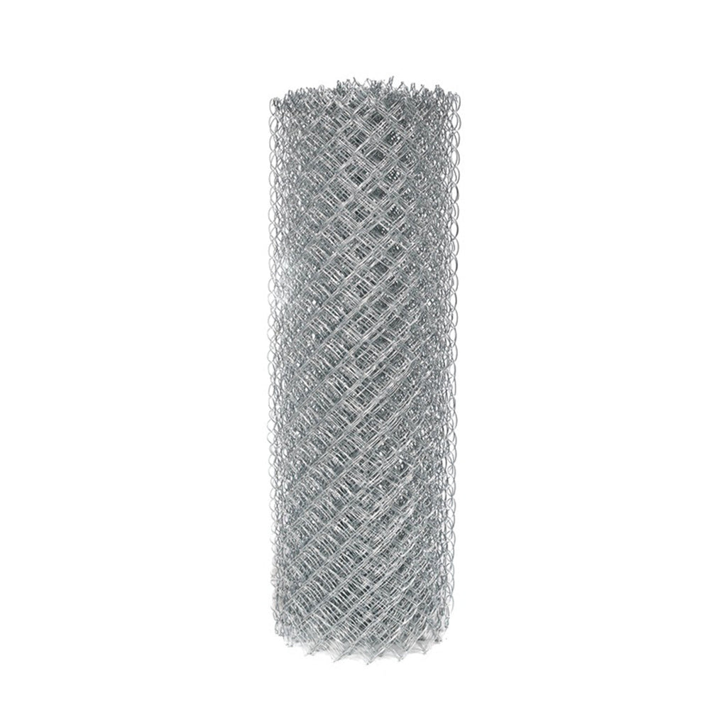 Aleko Galvanized Steel Chain Link Fence - Complete Kit - 5
