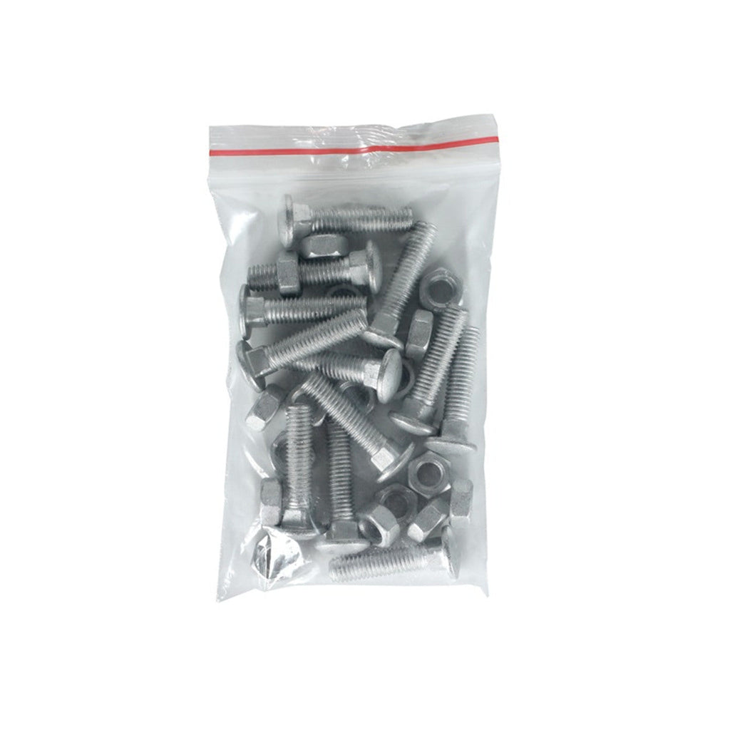 Aleko Galvanized Steel Chain Link Fence - Complete Kit - 5