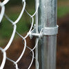 Aleko Galvanized Steel Chain Link Fence - Complete Kit - 6