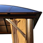 Aleko Gazebos Hardtop Gazebo with Removable Mesh Walls