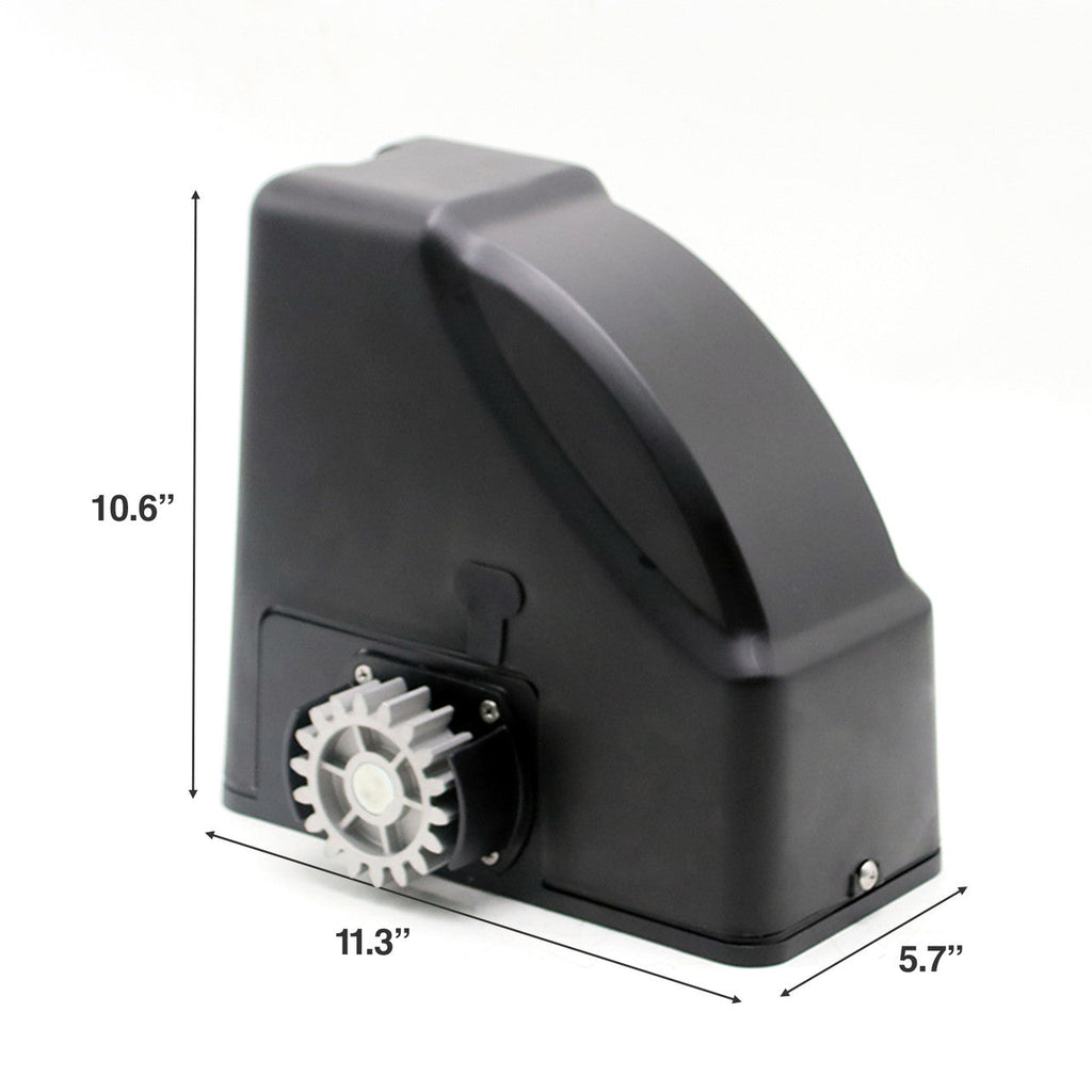 Aleko Gear-Driven Sliding Gate Opener – AR500 Solar Kit 30W