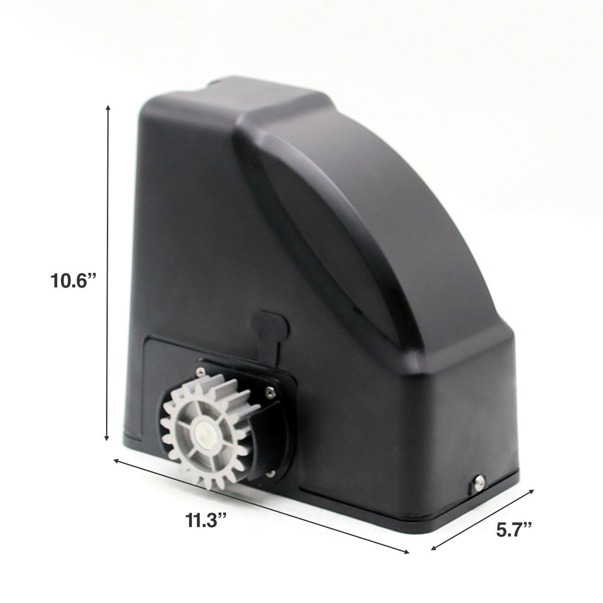 Aleko Gear-Driven Sliding Gate Opener – AR500 Solar Kit 30W